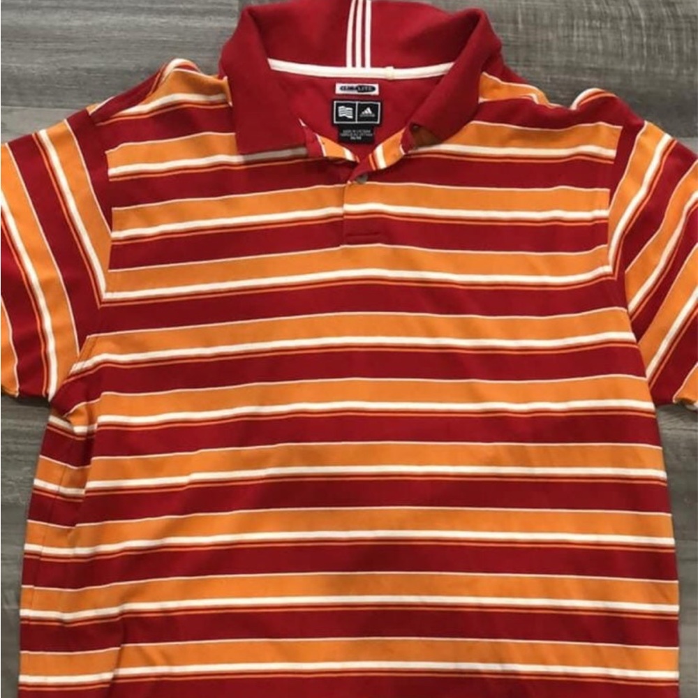🍀3 for $6 tops🍀 Mens adidas polo size medium